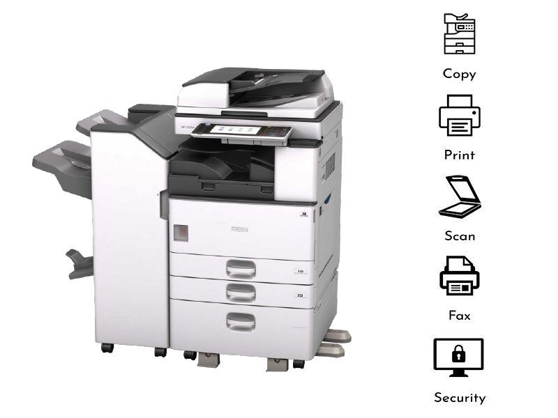 Copy Print Scan Multifunction Photocopy Machine Printer