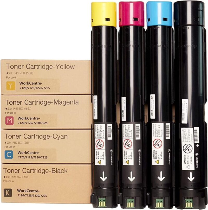 Compatible Cartridge For Xerox Workcentre 7120 7125 7220 7225 Printer 006r01457 006r01458 006r01459 006r01460 Toner 3D Printing Materials